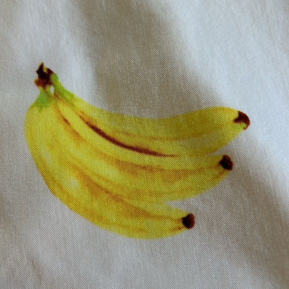 Never Fully Dressed banana print wrap dress size 4 - Picture 4 of 7